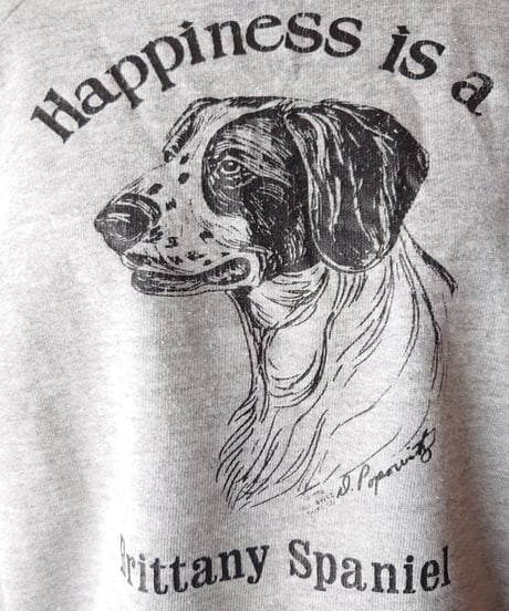 Brittany Spaniel Print Sweat GR