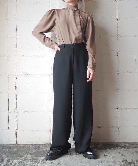 Piping Design Fly Front Shirt BR
