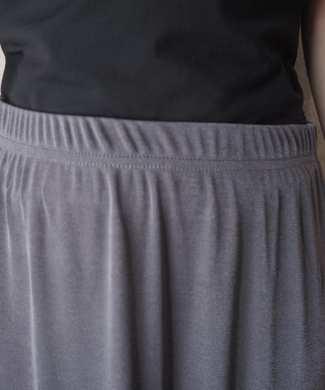 Spandex Mix Easy Long Skirt GR