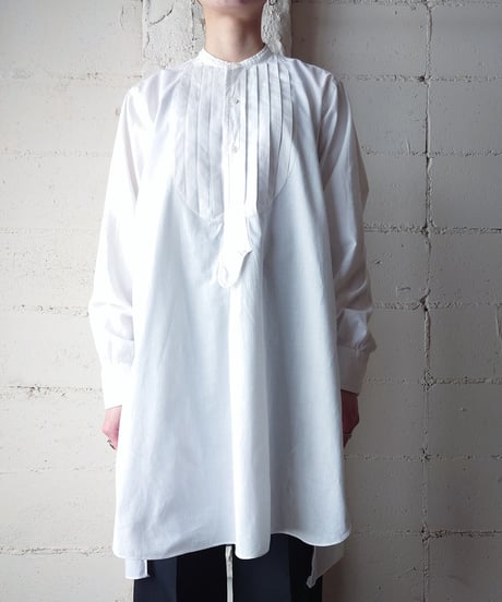1940-1950's Pleated Bosom Dress Shirt  WH