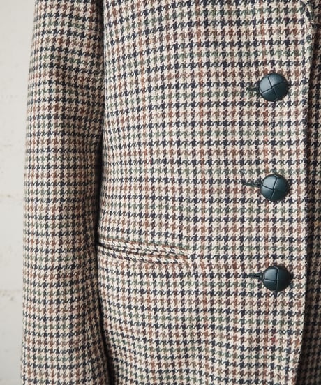 Check Tailored Jacket GNBE