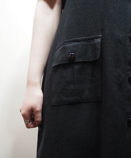 Linen Shirt Dress BK