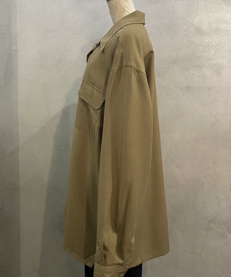 L/S Open Collar Shirt BE