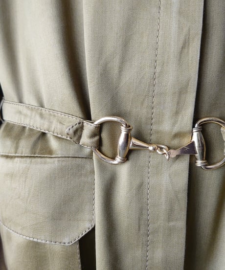 Belted Design Stand Collar Jacket KA