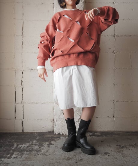REMAKE Slash&Piece Dyeing Sweat