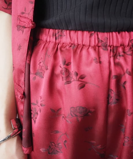 1990's Shadow Flower Easy Pants RE