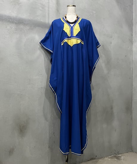 Embroidery Kaftan Dress BLYE