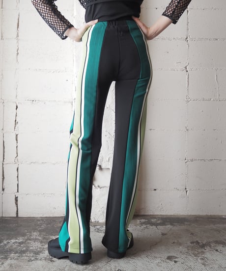 Cascade Stripe Easy Pants BKGN