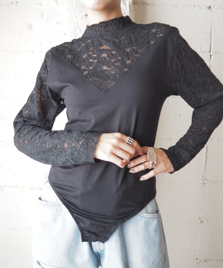 Lace Docking Bodysuits BK