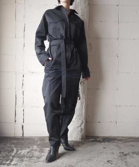 AERON Belted Jumpsuit BK