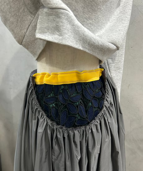 kolor Layered Lace Panel Skirt GR