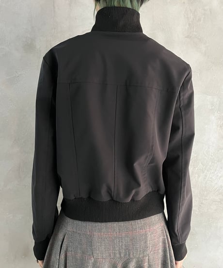 Double Pocket Zipup Jacket BK