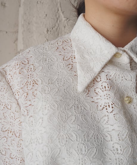1970's Regular Lace Shirt WH