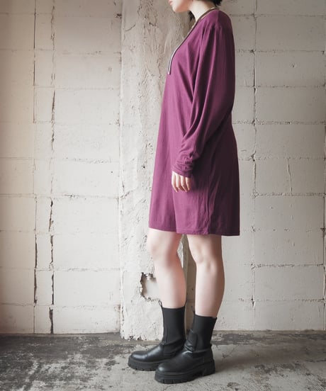 MM6 Cutsewn Dress PUR