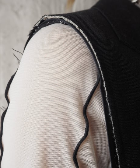 Remake Jacket Vest BK