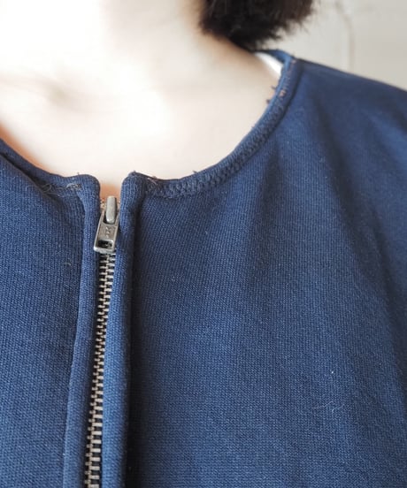 PLUMA Collarless Zipup Sweat NV