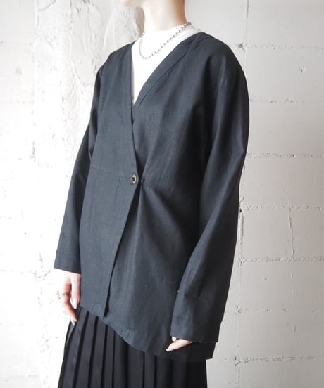 Cachecoeur Linen Jacket BK