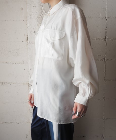 Silk Basic Shirt WH
