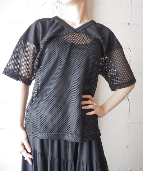Mesh Tee  BK
