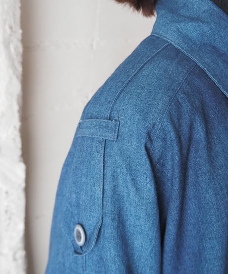 Back Pleats Long Coat NV