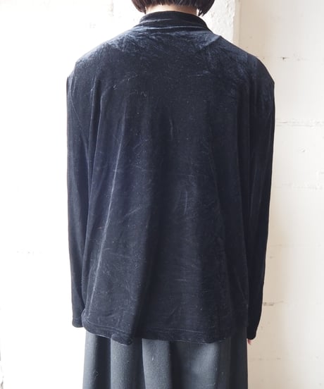 Velour China Shirt BK
