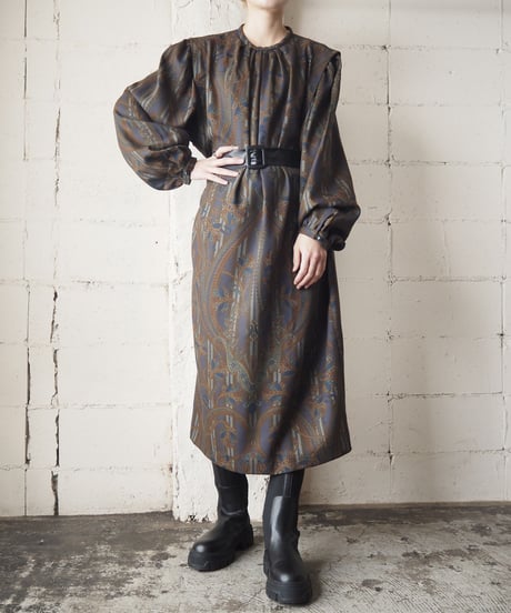 Paisley Pattern Dress BR