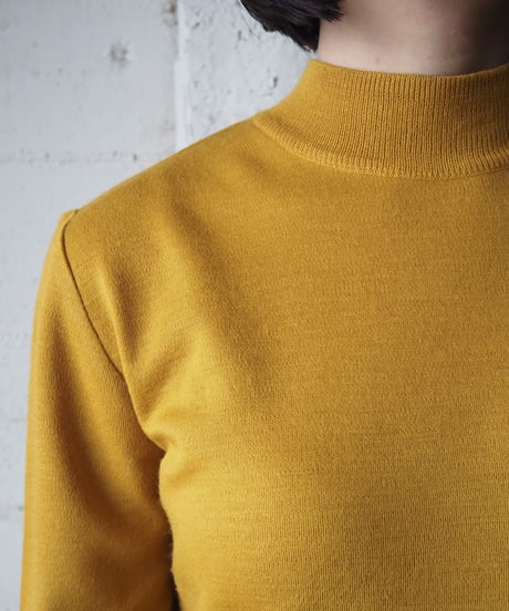 Mock Neck Knit Dress MU