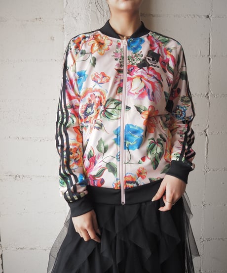 adidas Flower Print Track Jacket PIBL