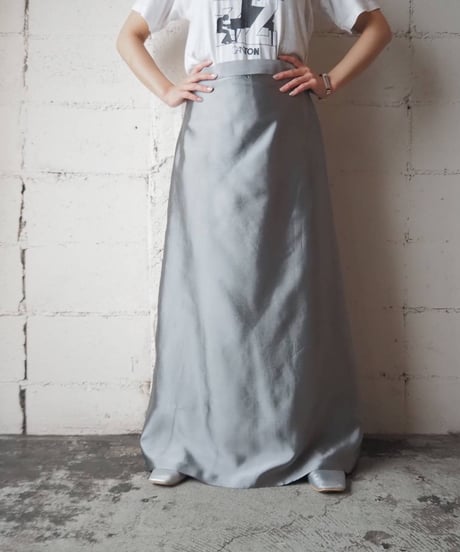 Satin Long Skirt SV