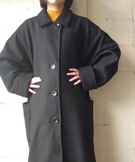 Soutien Collar Coat BK
