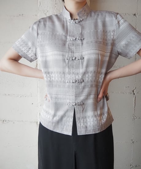 Shadow Pattern China Shirt GR