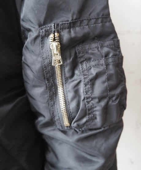 Remake Collar MA-1 Jacket BK