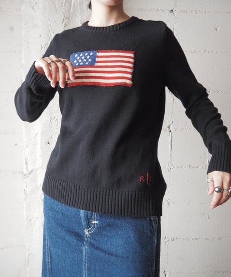 LAUREN Stars & Stripes Sweater BK