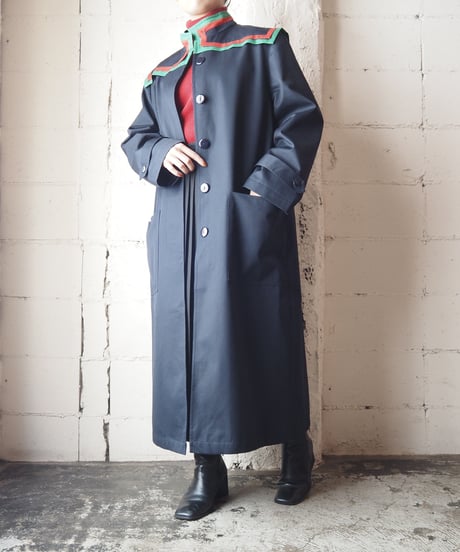 Tricolor Design Coat BKGRRE