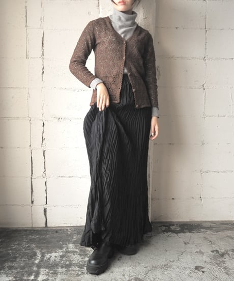 Hand Knit Crochet Cardigan BR
