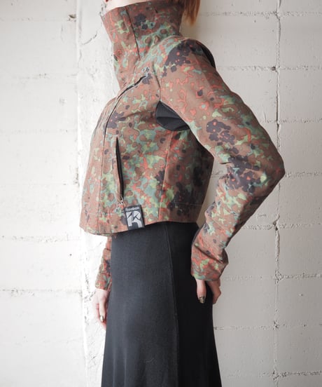 Reebok Camouflage High Neck Jacket BRKA