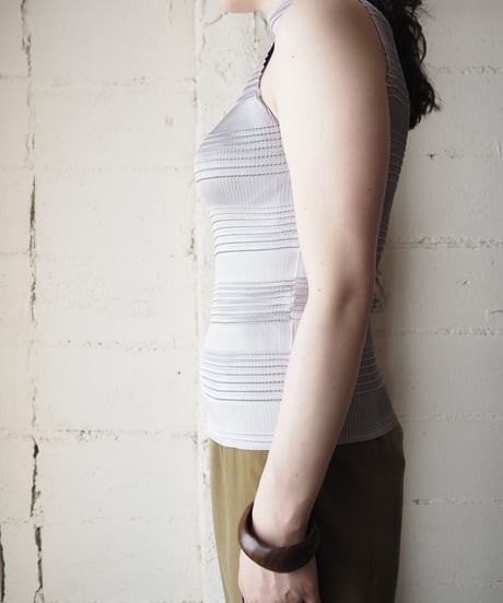 Pleated Sleeveless Blouse SV