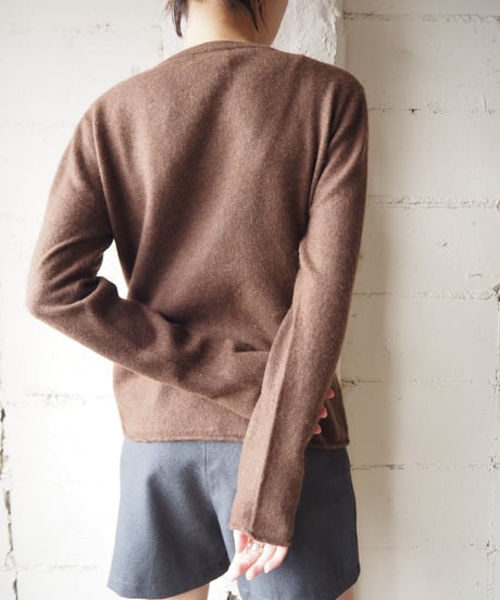 Crew Neck Cashmere Knit BR