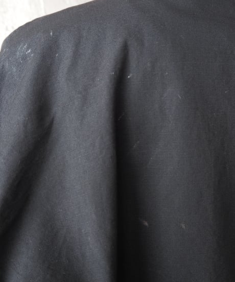 REMAKE Cropped Military Jacket BK