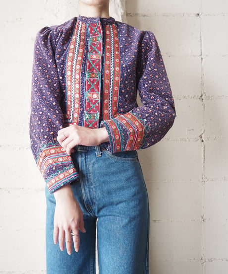 Handmade Velour Embroidery Tyrolean Tape PUR