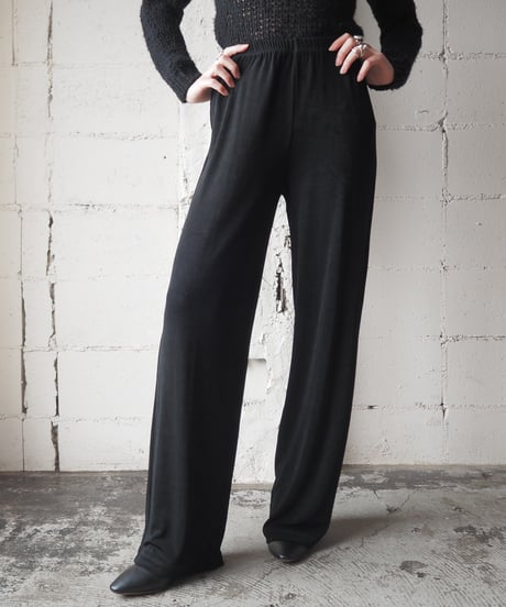Spandex Mix Easy Pants BK