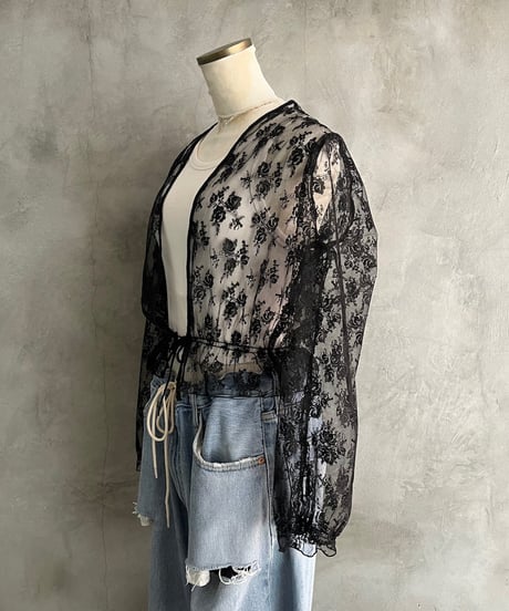 Flower Lace Bolero BK