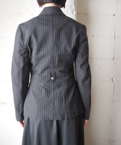 KENZO JEANS Pin Stripe Jacket BK