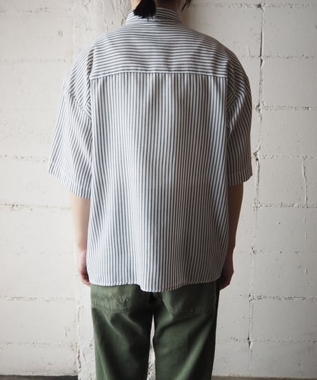 1980's Euro Short Sleeve Stripe Shirt