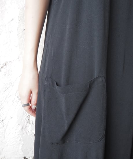 N/S Pocket Design Easy Dres BK