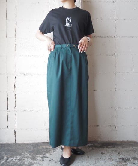 Tuck Skirt GRN