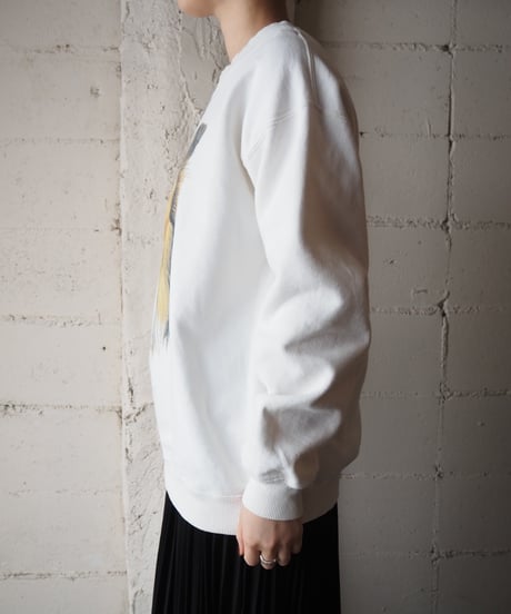 Dog Print Sweat WH
