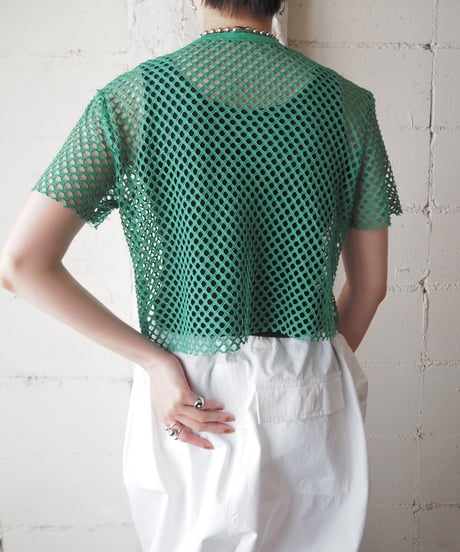 Cropped Mesh Cutsewn GN