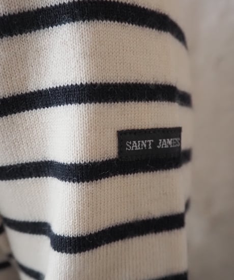 SAINT JAMES Border Knit IVNV