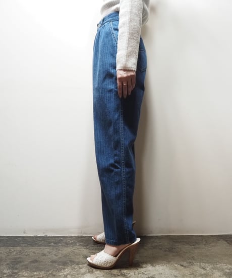 1980's Lee Stripe Denim Pants BL